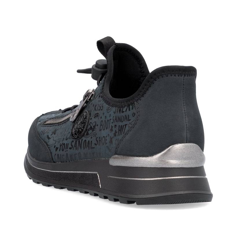 Rieker Artikelnummer N1455-14 Rieker Damen Slipper petrol Zeitbegrenzte Promotion