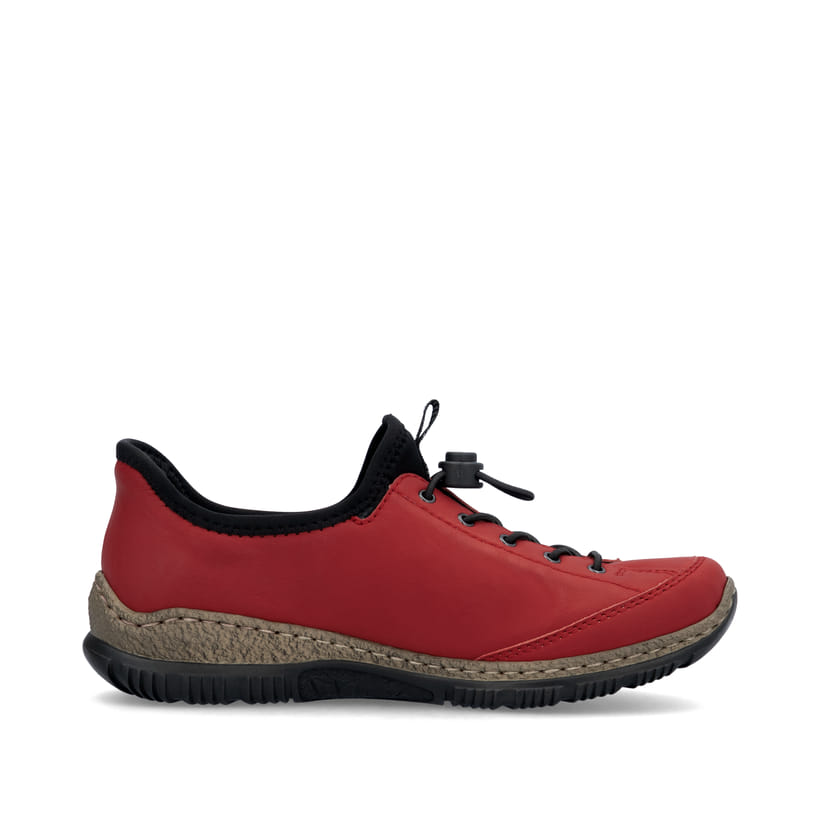 Rieker Artikelnummer N3267-33 Rieker Damen Slipper erdbeerrot Bis zu 50% Rabatt