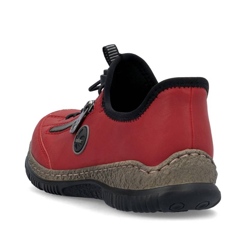 Rieker Artikelnummer N3267-33 Rieker Damen Slipper erdbeerrot Bis zu 50% Rabatt