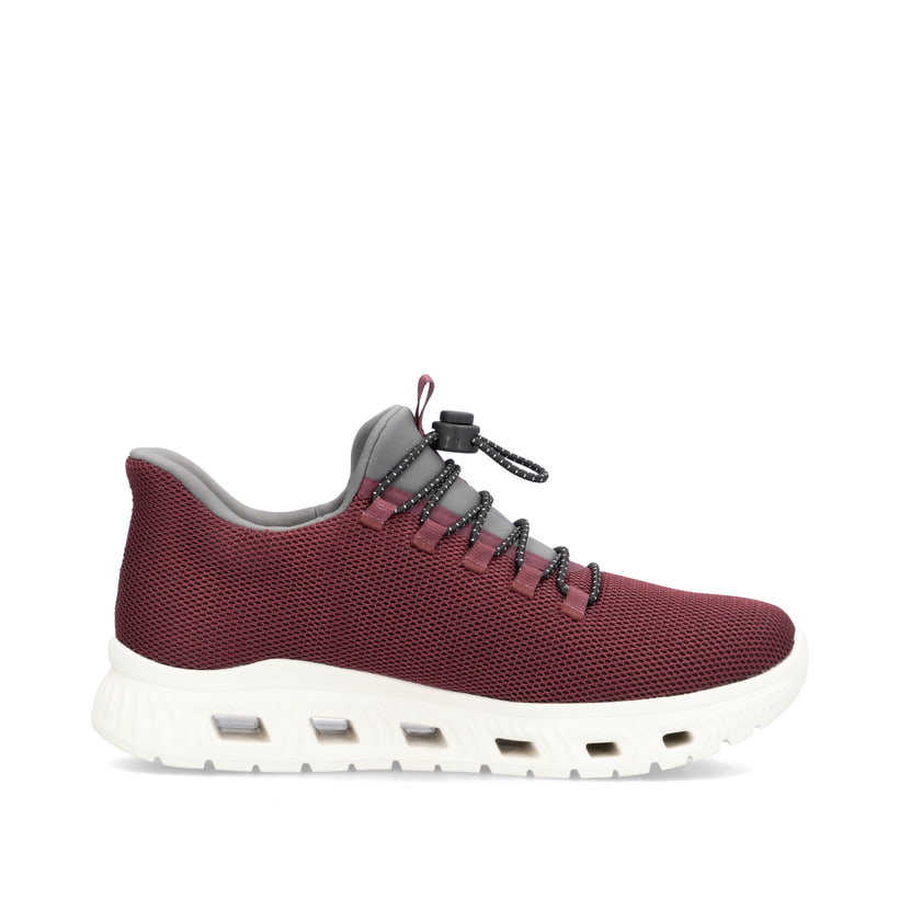 Rieker Artikelnummer M6066-30 Rieker Damen Slipper weinrot Bis zu 65% Rabatt