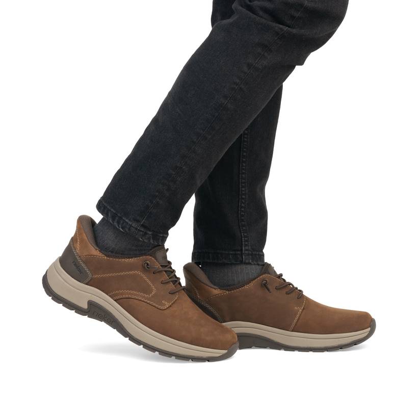 Rieker Artikelnummer 11050-22 Rieker Herren Slipper nougatbraun Nur für heute