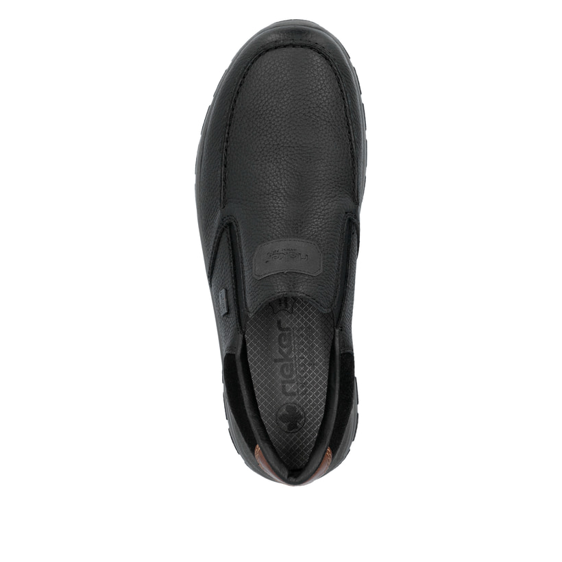 Rieker Artikelnummer 03651-00 Rieker Herren Slipper urbanschwarz Bis zu 55% Rabatt