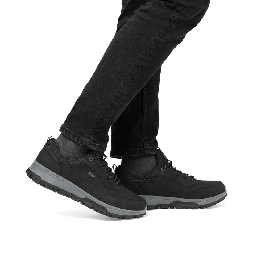 Rieker Artikelnummer 35503-00 Rieker Herren Schnürschuhe urbanschwarz Discount Store für neue Produkte