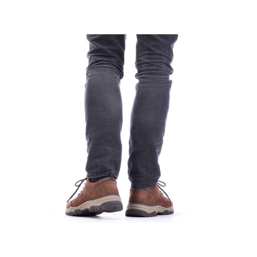 Rieker Artikelnummer 11222-22 Rieker Herren Schnürschuhe zimtbraun Nur noch ein Tag übrig