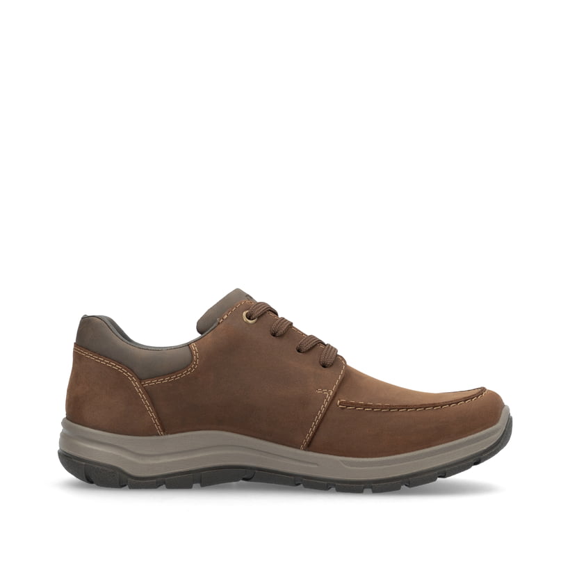 Rieker Artikelnummer 03601-22 Rieker Herren Schnürschuhe nougatbraun Clearance-Verkauf
