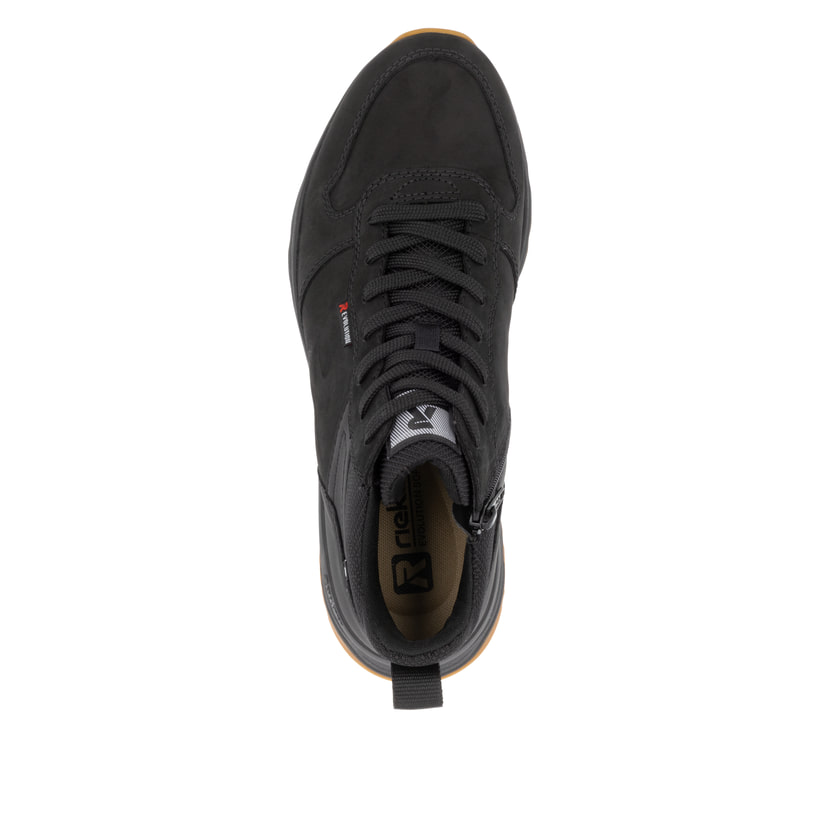 Rieker Artikelnummer U0970-00 Rieker Herren Sneaker Low graphitschwarz Kostenloser Versand international