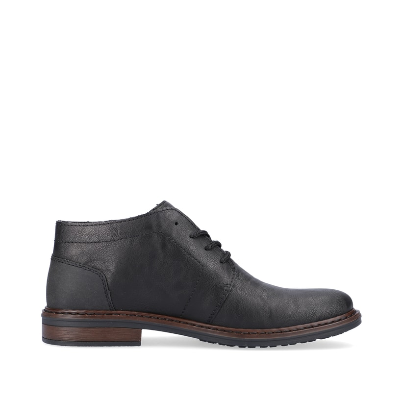 Rieker Artikelnummer 17604-00 Rieker Herren Schnürschuhe tiefschwarz Black Friday Preise