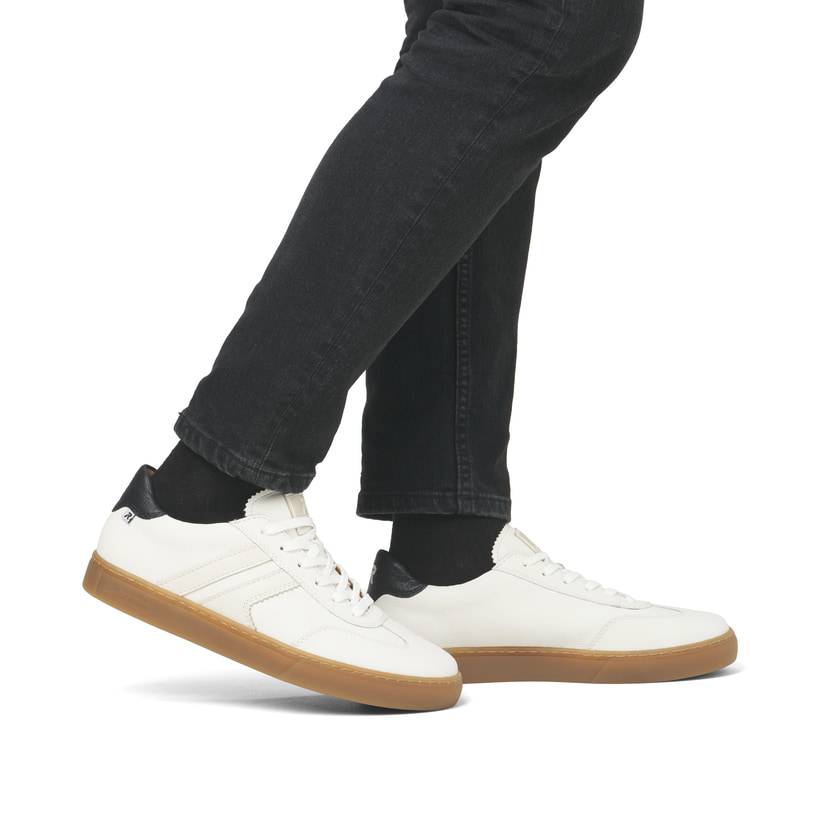 Rieker Artikelnummer U0707-80 Rieker Herren Sneaker Low reinweiß Rabatte dieses Monats