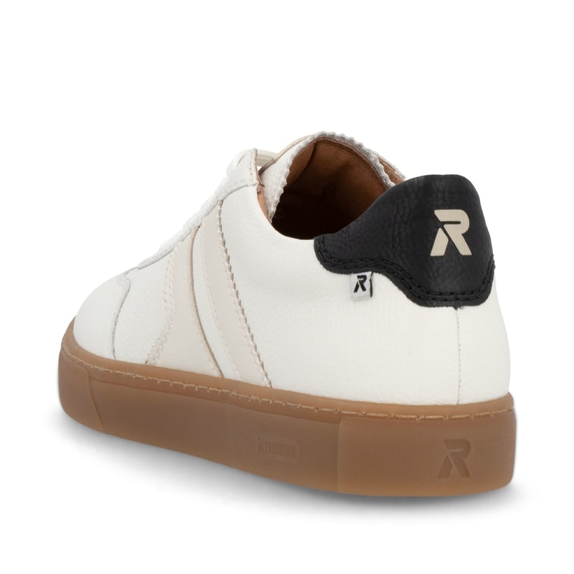 Rieker Artikelnummer U0707-80 Rieker Herren Sneaker Low reinweiß Rabatte dieses Monats