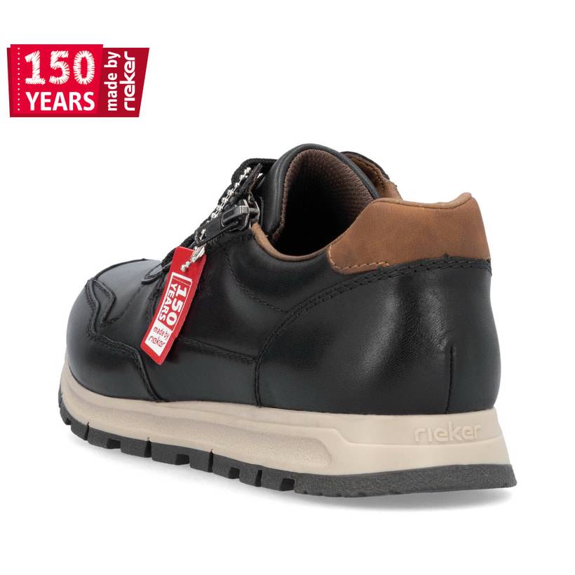 Rieker Artikelnummer B0504-00 Rieker Herren Sneaker Low nachtschwarz Auslauf