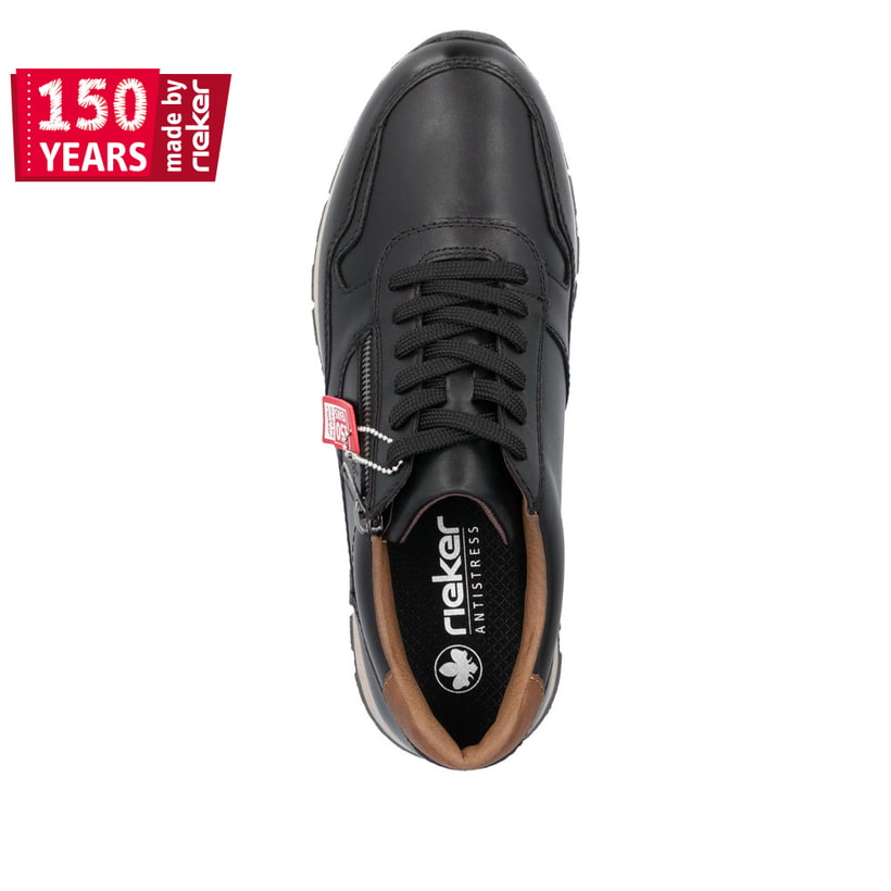 Rieker Artikelnummer B0504-00 Rieker Herren Sneaker Low nachtschwarz Auslauf