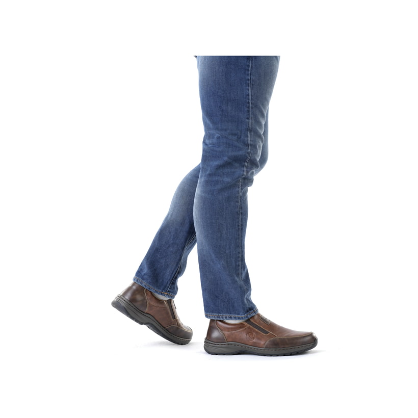 Rieker Artikelnummer 03354-26 Rieker Herren Slipper kastanienbraun Angebote
