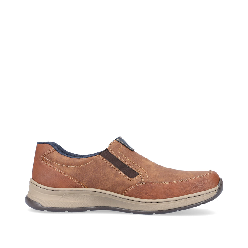 Rieker Artikelnummer 14362-24 Rieker Herren Slipper holzbraun im Angebot