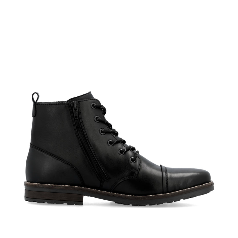 Rieker Artikelnummer 33205-00 Rieker Herren Schnürstiefel graphitschwarz Schlussverkauf