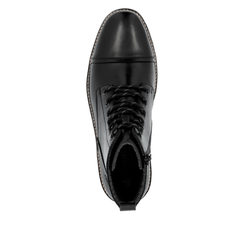 Rieker Artikelnummer 33205-00 Rieker Herren Schnürstiefel graphitschwarz Schlussverkauf