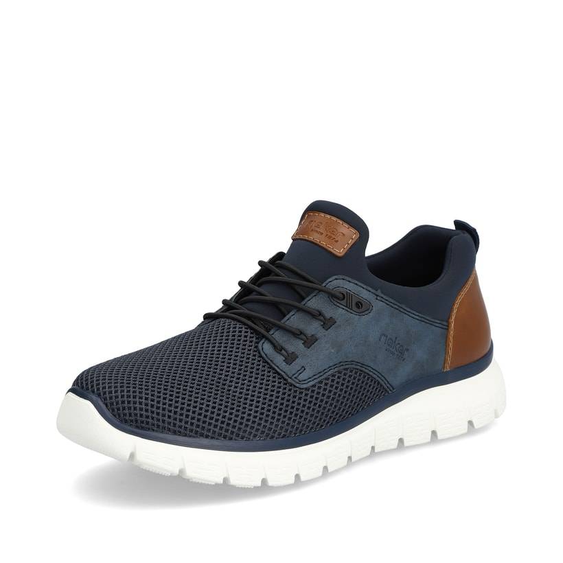 Rieker Artikelnummer B6652-14 Rieker Herren Slipper marineblau Fabrikverkauf