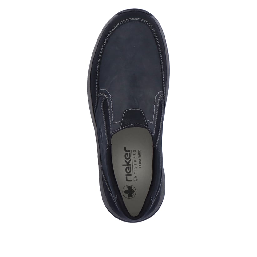 Rieker Artikelnummer 14362-00 Rieker Herren Slipper asphaltschwarz Kostenloser Versand