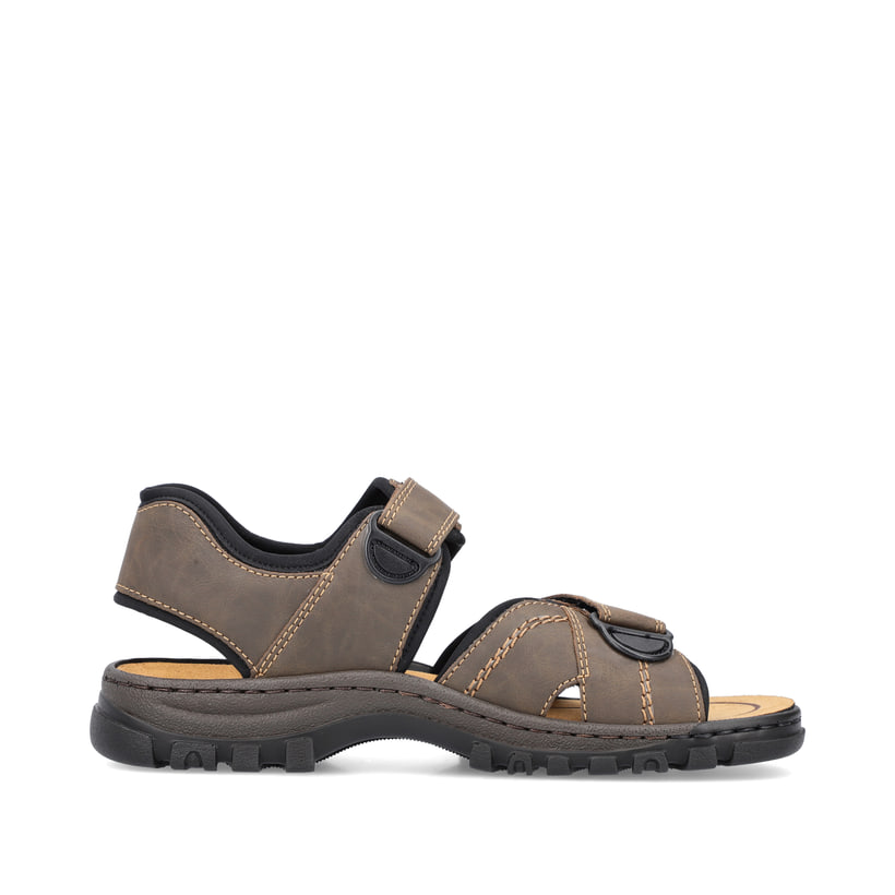 Rieker Artikelnummer 25051-27 Rieker Herren Trekkingsandalen espressobraun Limitierter Zeitrabatt