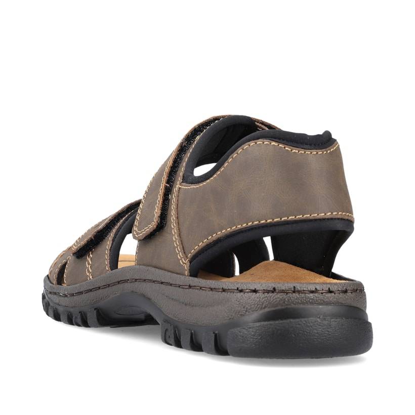Rieker Artikelnummer 25051-27 Rieker Herren Trekkingsandalen espressobraun Limitierter Zeitrabatt