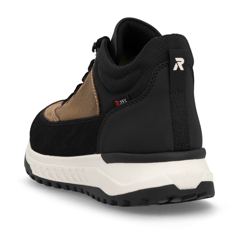 Rieker Artikelnummer U0173-22 Rieker Herren Schnürstiefel nougatbraun-schwarz Fabrik Onlineshop