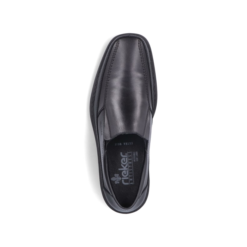 Rieker Artikelnummer B0873-00 Rieker Herren Slipper nachtschwarz Versandkostenfrei