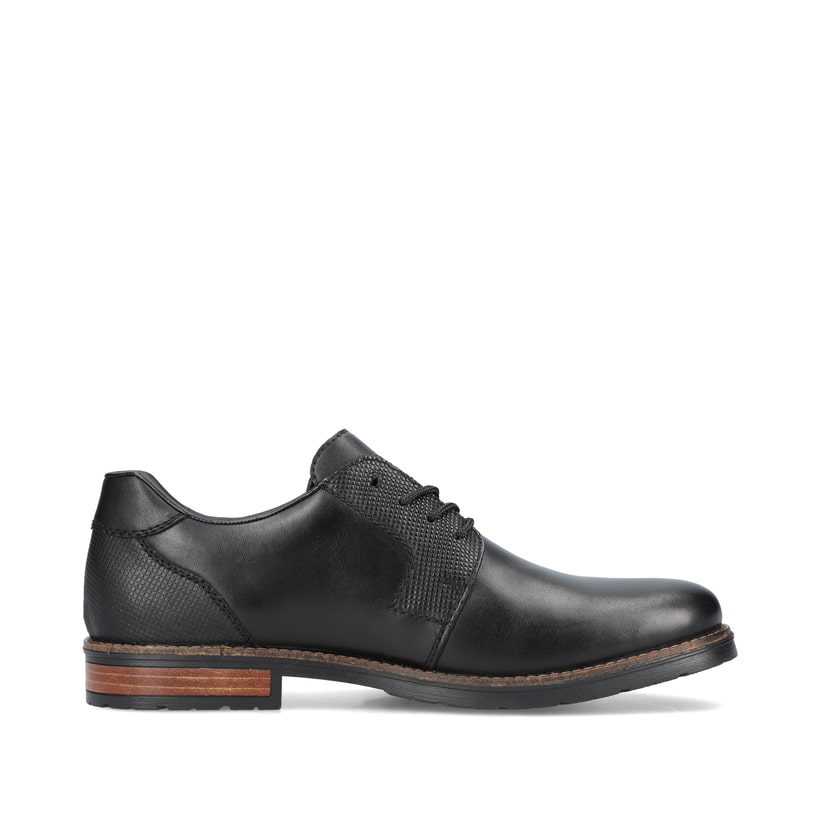 Rieker Artikelnummer 14603-00 Rieker Herren Schnürschuhe glanzschwarz Begrenztes Angebot