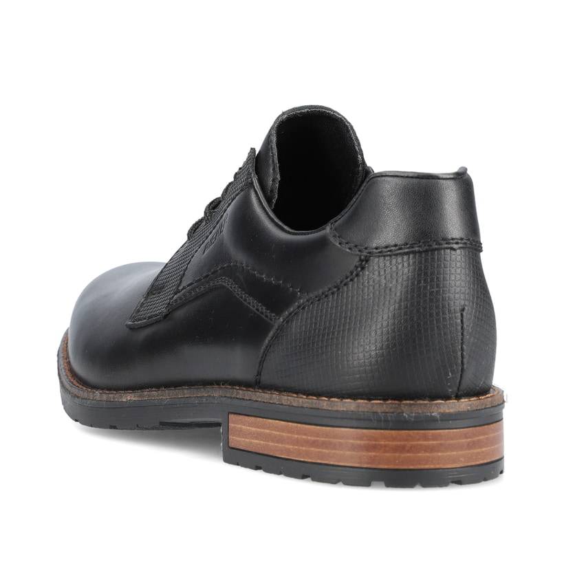 Rieker Artikelnummer 14603-00 Rieker Herren Schnürschuhe glanzschwarz Begrenztes Angebot