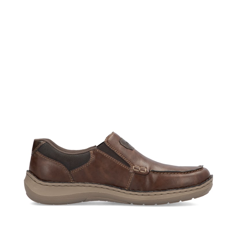 Rieker Artikelnummer 03092-24 Rieker Herren Slipper kaffeebraun Preisnachlass