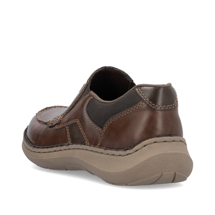 Rieker Artikelnummer 03092-24 Rieker Herren Slipper kaffeebraun Preisnachlass