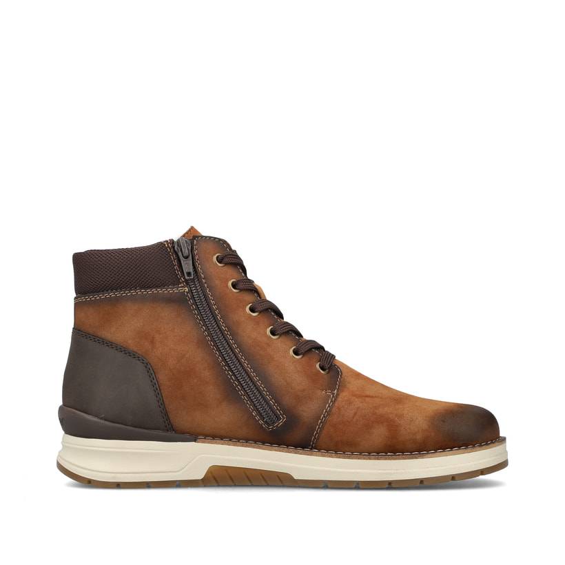 Rieker Artikelnummer 32332-24 Rieker Herren Schnürstiefel karamellbraun Saisonschlussverkauf