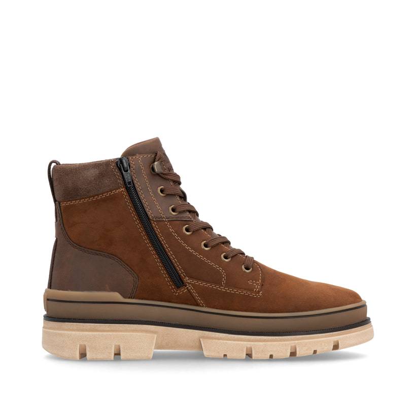 Rieker Artikelnummer U1273-22 Rieker Herren Schnürstiefel nussbraun Black Friday