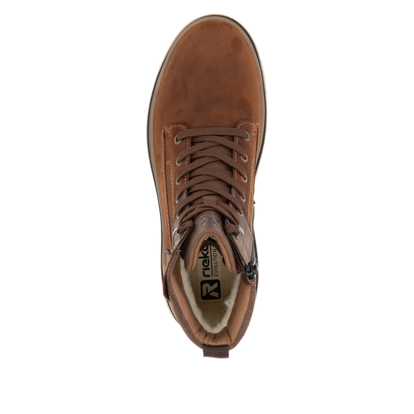 Rieker Artikelnummer U1273-22 Rieker Herren Schnürstiefel nussbraun Black Friday