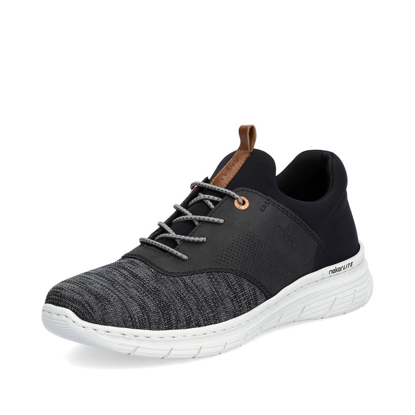 Rieker Artikelnummer 13150-00 Rieker Herren Slipper graphitschwarz Cyber Monday