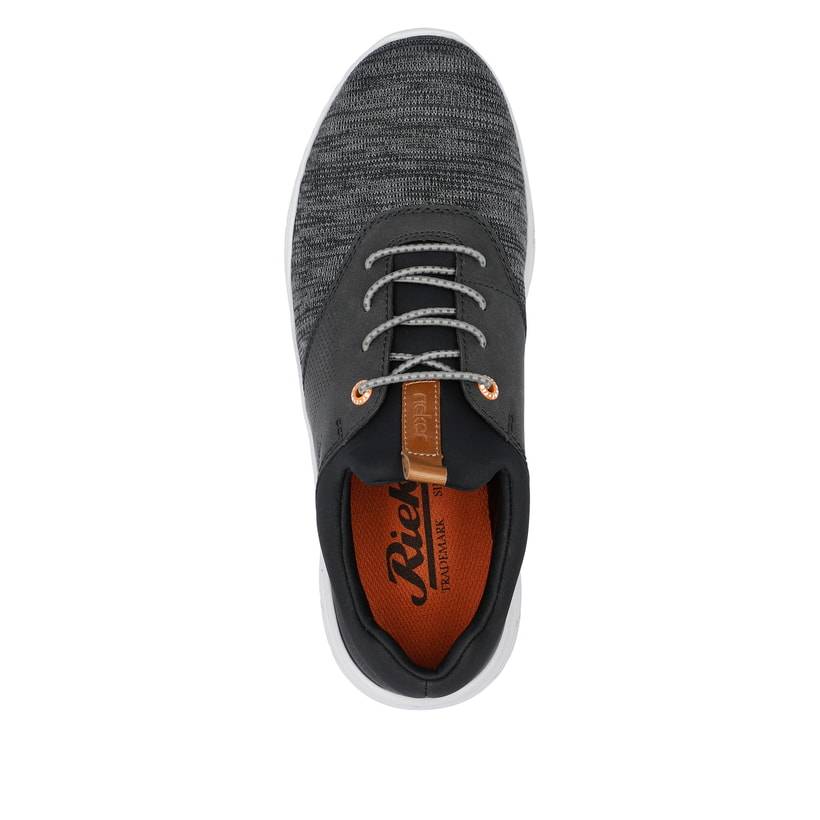 Rieker Artikelnummer 13150-00 Rieker Herren Slipper graphitschwarz Cyber Monday