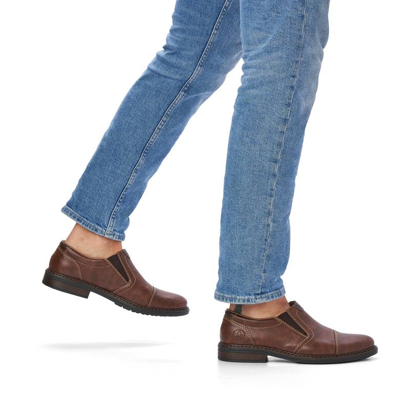 Rieker Artikelnummer 17659-24 Rieker Herren Slipper schokobraun Weihnachtsangebot