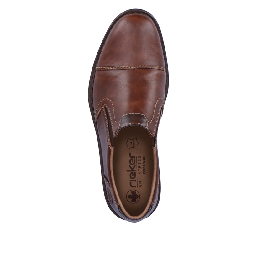 Rieker Artikelnummer 17659-24 Rieker Herren Slipper schokobraun Weihnachtsangebot