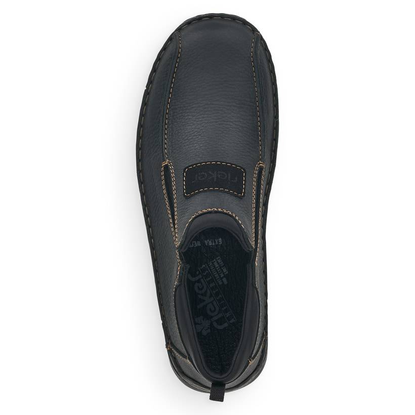 Rieker Artikelnummer 05363-00 Rieker Herren Slipper tiefschwarz Osterangebot