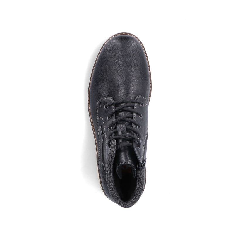 Rieker Artikelnummer 39450-00 Rieker Herren Schnürstiefel urbanschwarz Vatertagsangebot