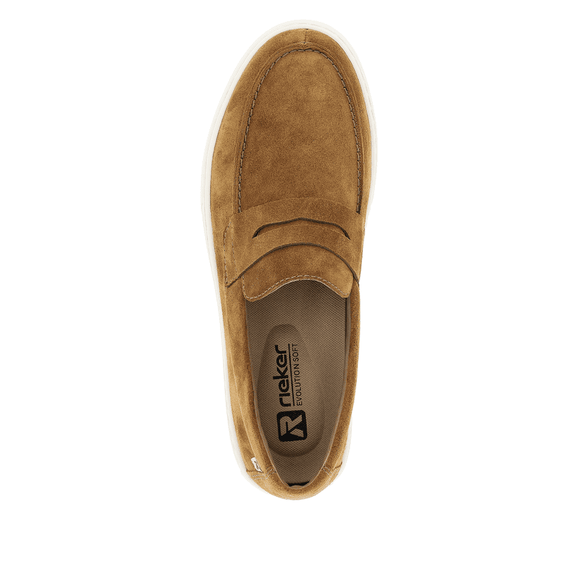 Rieker Artikelnummer U0703-22 Rieker Herren Slipper nougat Valentinstagsangebot
