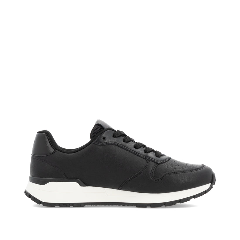 Rieker Artikelnummer W0606-00 Rieker Damen Sneaker Low mattschwarz Heißer Verkauf