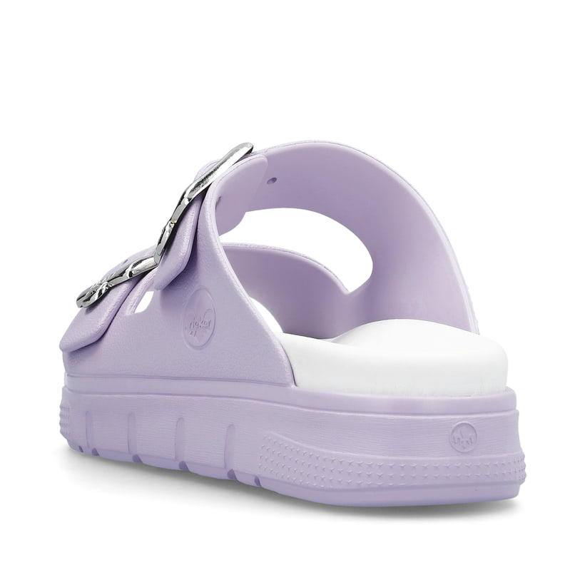 Rieker Artikelnummer P2180-30 Rieker Damen Pantoletten fliederfaben Top Angebot