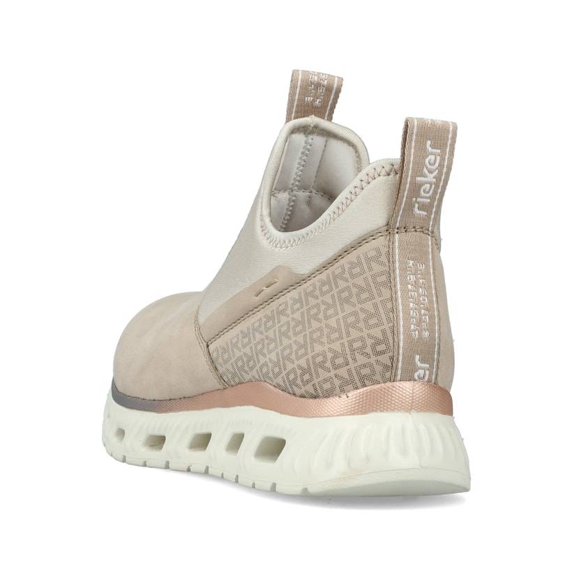 Rieker Artikelnummer M6053-62 Rieker Damen Slipper champagner Neueste Mode