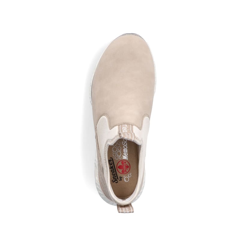 Rieker Artikelnummer M6053-62 Rieker Damen Slipper champagner Neueste Mode