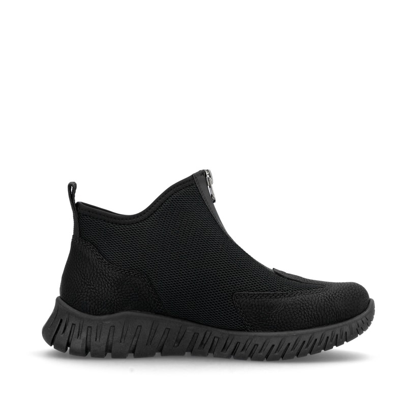 Rieker Artikelnummer M5351-00 Rieker Damen Slipper tiefschwarz Online Outlet