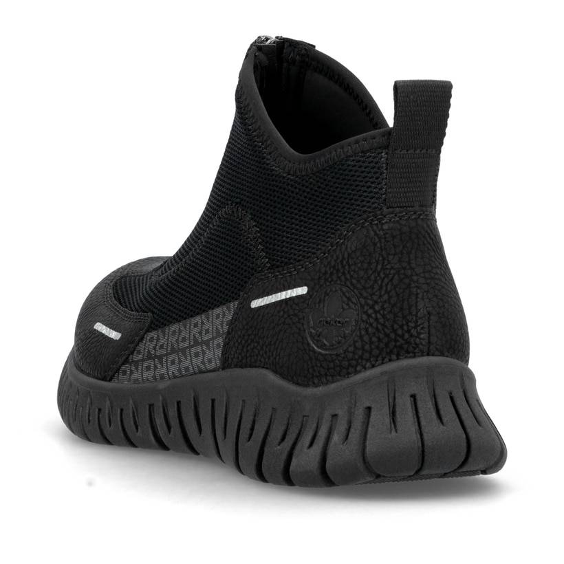 Rieker Artikelnummer M5351-00 Rieker Damen Slipper tiefschwarz Online Outlet