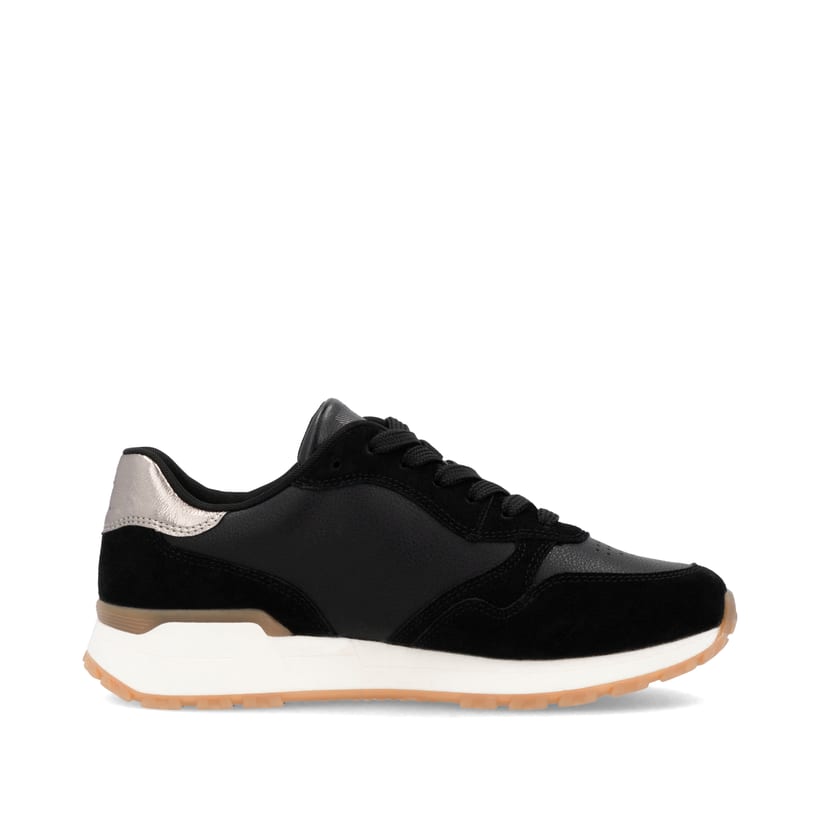Rieker Artikelnummer W0607-00 Rieker Damen Sneaker Low urbanschwarz-cremeweiß Saisonale Angebote