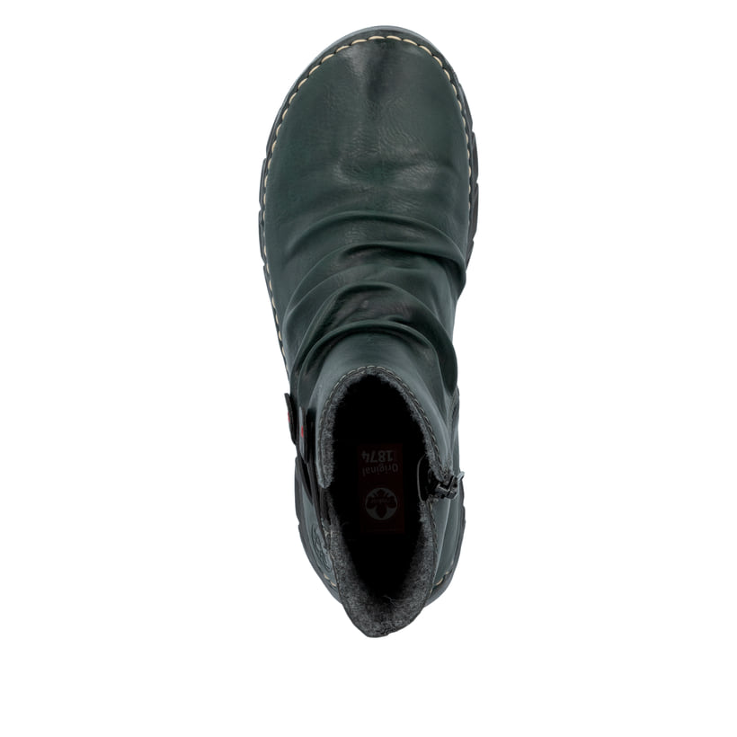 Rieker Artikelnummer 55052-54 Rieker Damen Schnürstiefel waldgrün Super Sparpreis