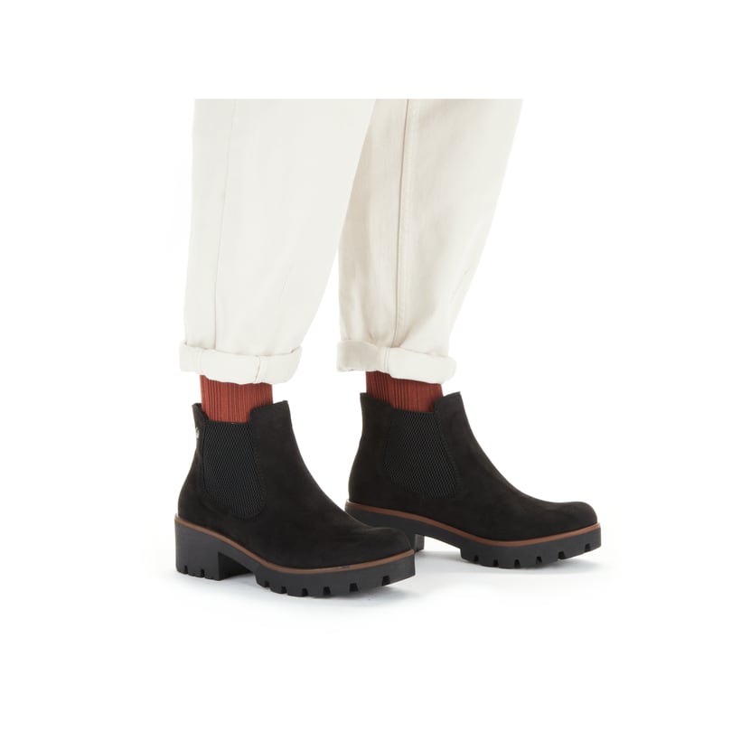 Rieker Artikelnummer 79265-00 Rieker Damen Chelsea Boots graphitschwarz Neueste Stile