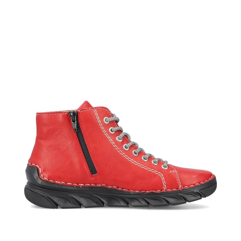 Rieker Artikelnummer 55020-33 Rieker Damen Schnürschuhe feuerrot Letzter Tag