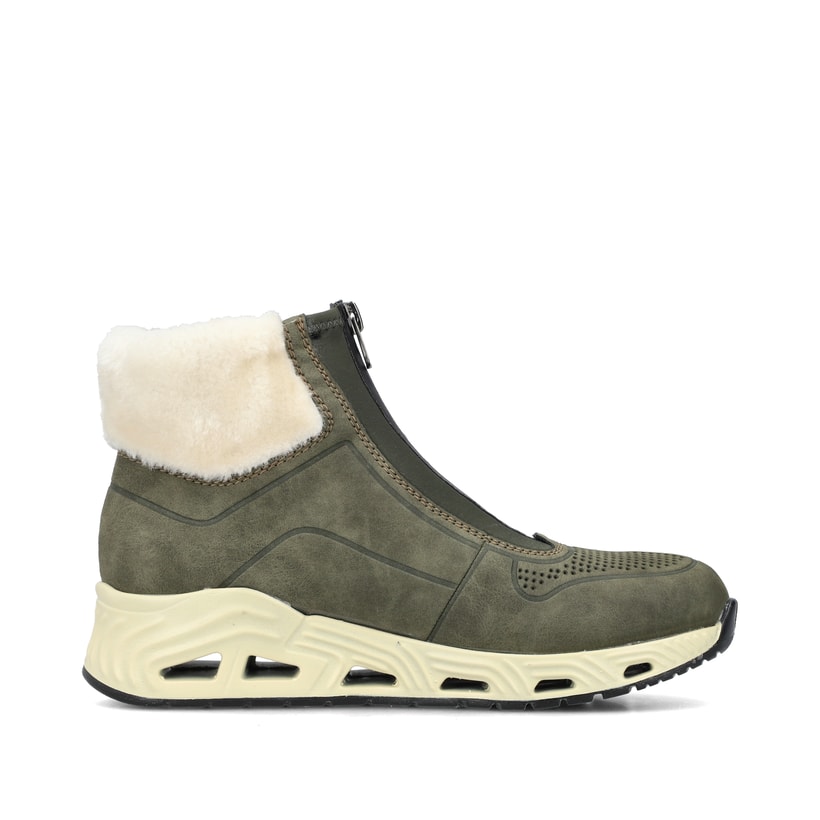 Rieker Artikelnummer N5271-52 Rieker Damen Kurzstiefel schilfgrün Zeitbegrenzte Promotion